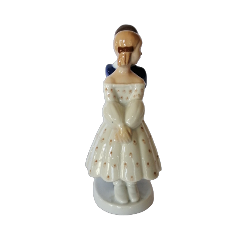 Bing & Grondahl #2372 Denmark Porcelain Figurine Boy Girl Pardon Me Couple