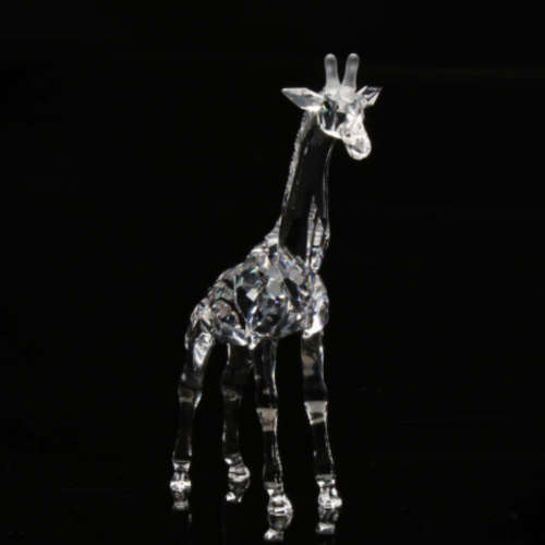 Swarovski crystal baby giraffe From the African Wildlife  theme group