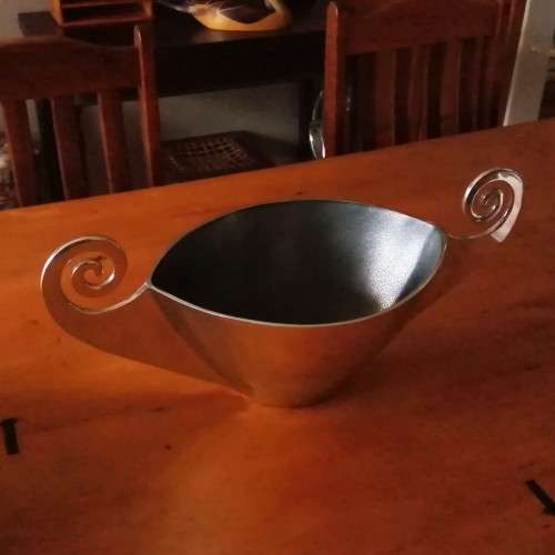 Carrol Boyes Large Centerpiece Viking Fruit Bowl