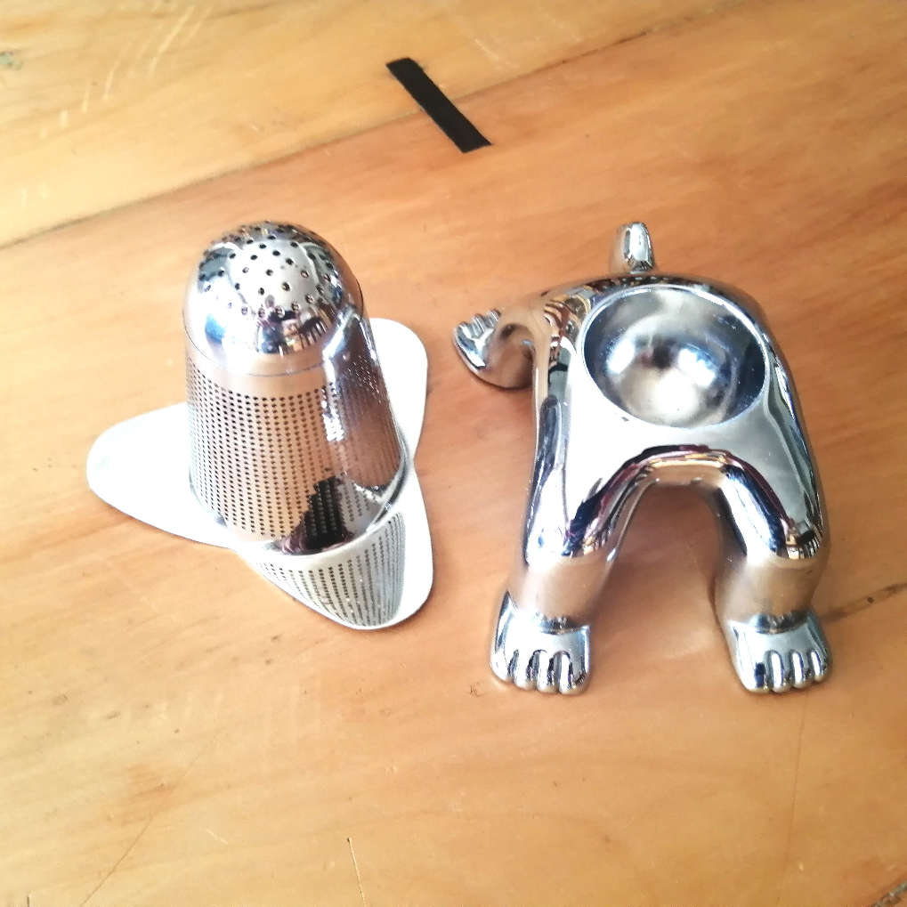 Carrol Boyes Stainless Steel Backbend Tea Infuser