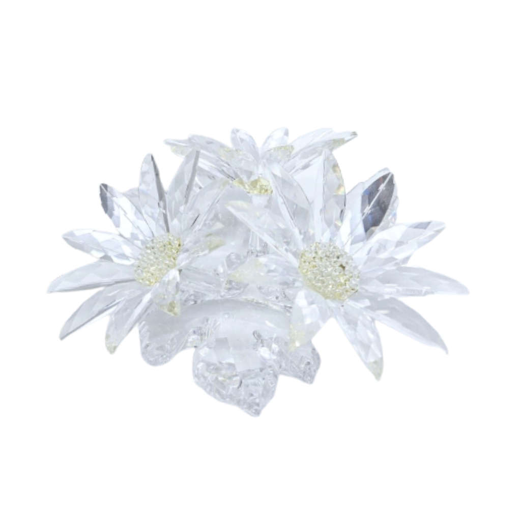 Swarovski Silver Crystal Maxi Flower Daisy Large Arrangement