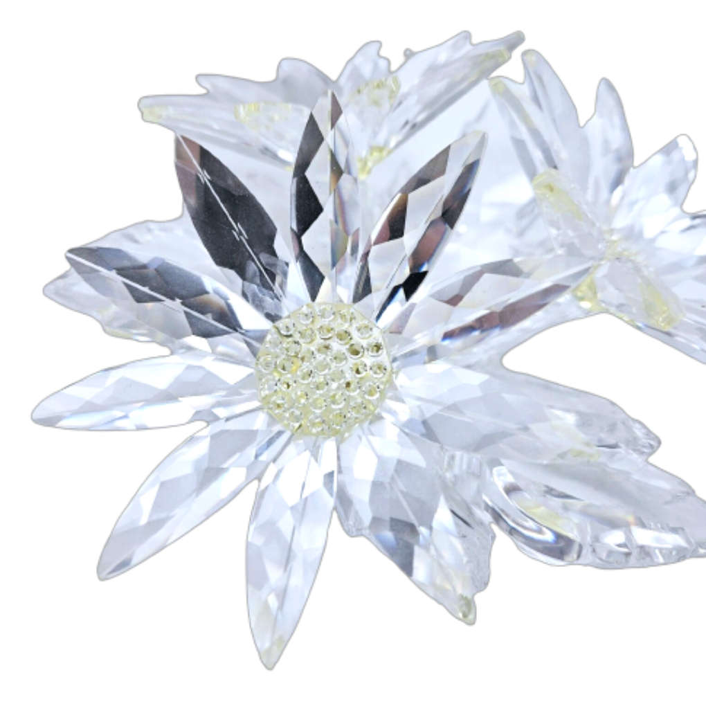 Swarovski Silver Crystal Maxi Flower Daisy Large Arrangement