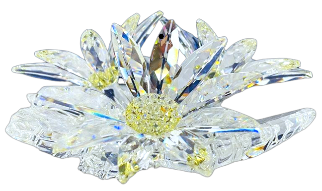 Swarovski Silver Crystal Maxi Flower Daisy Large Arrangement
