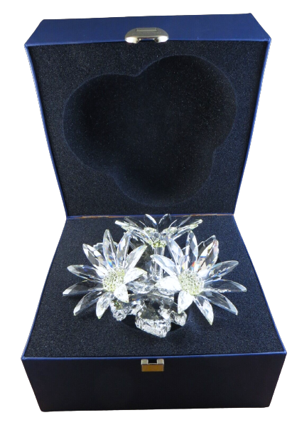 Swarovski Silver Crystal Maxi Flower Daisy Large Arrangement