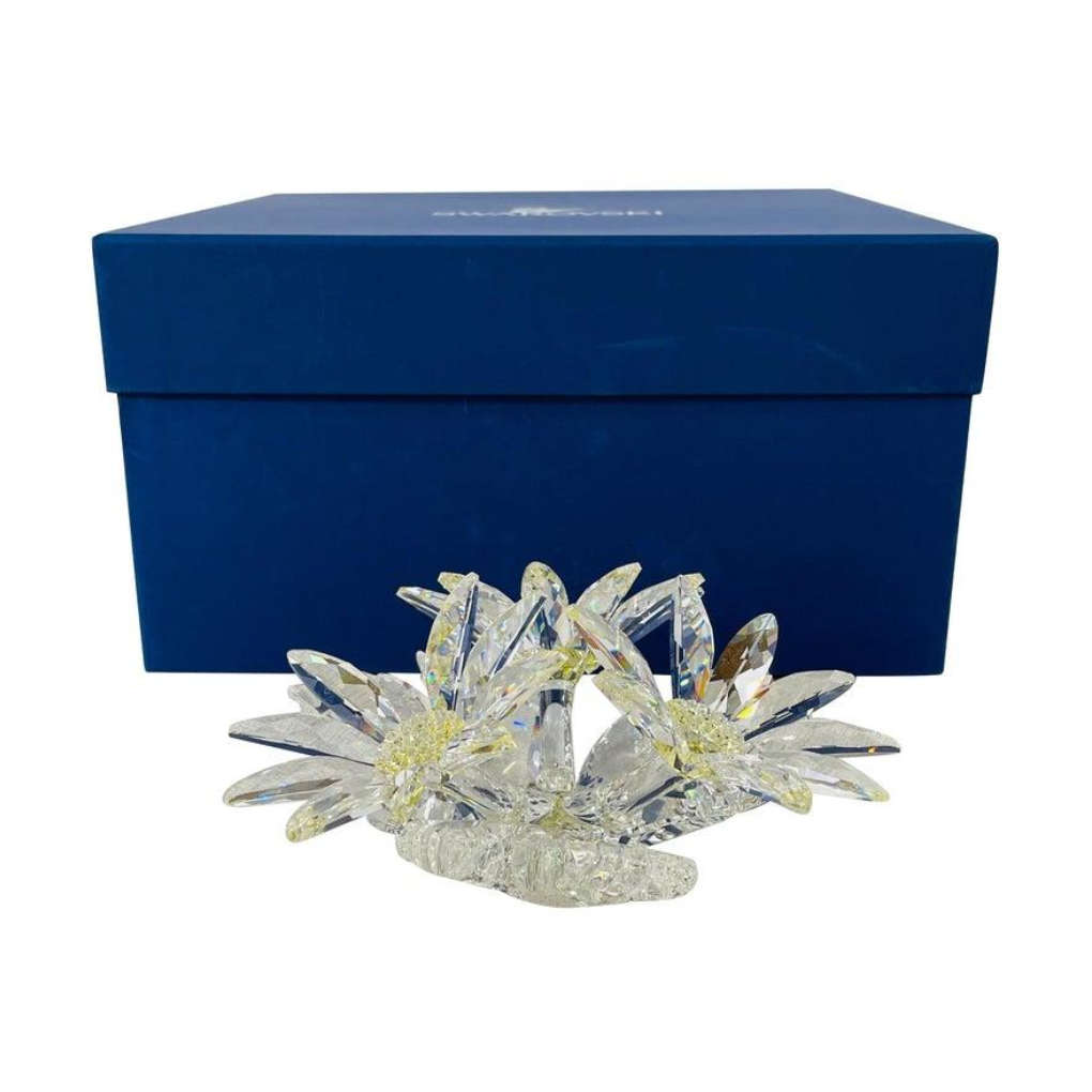Swarovski Silver Crystal Maxi Flower Daisy Large Arrangement