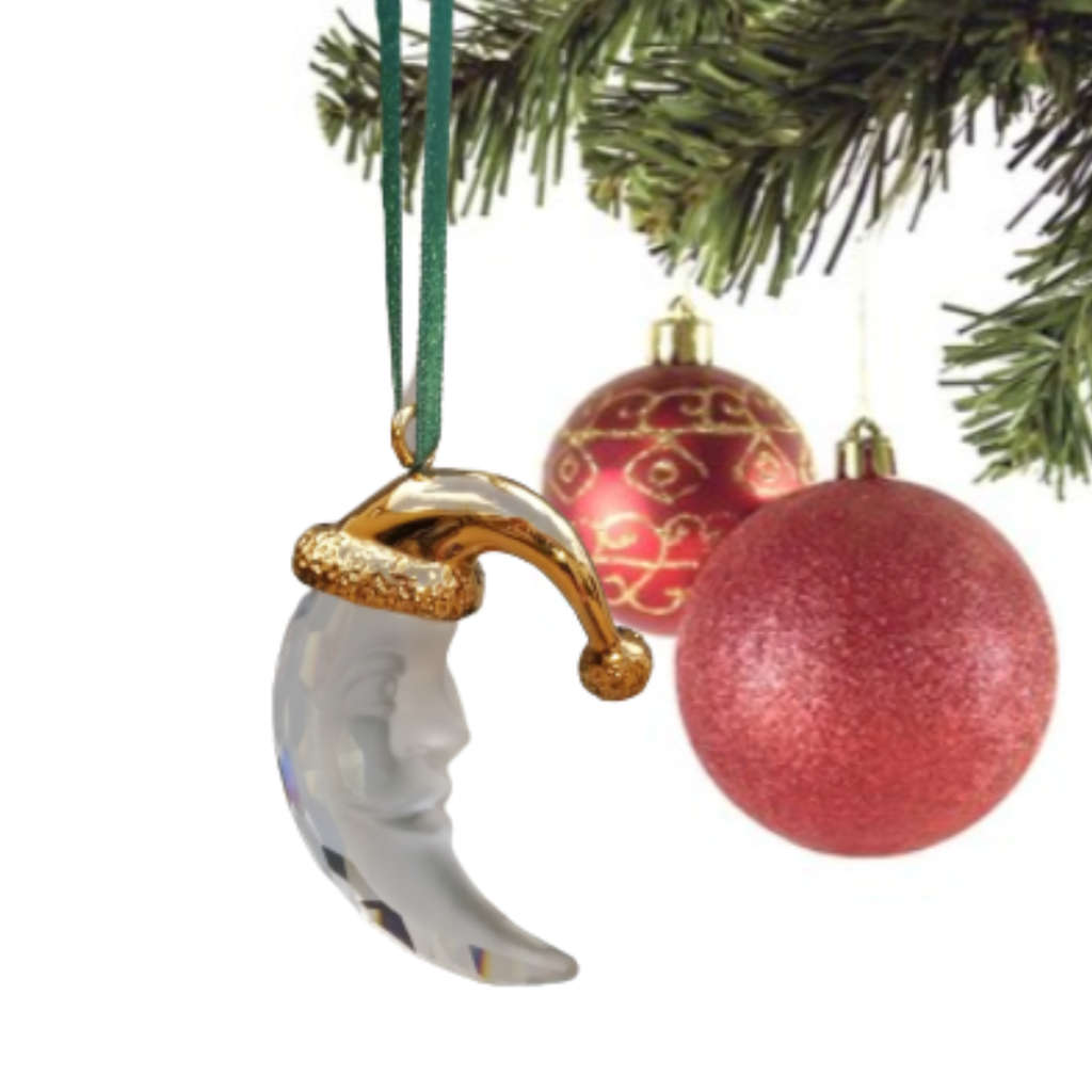 Swarovski Crystal Christmas Memories Ornaments Moon