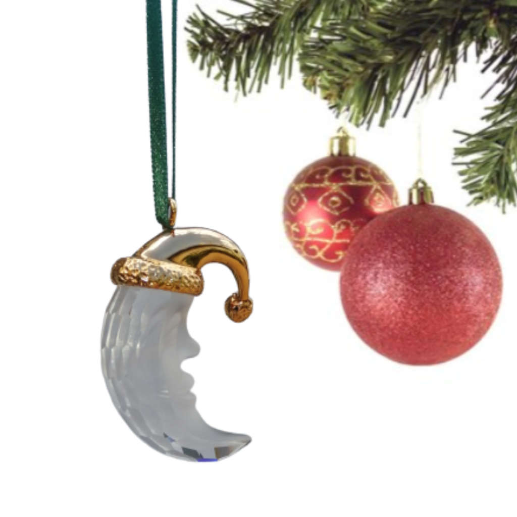 Swarovski Crystal Christmas Memories Ornaments Moon