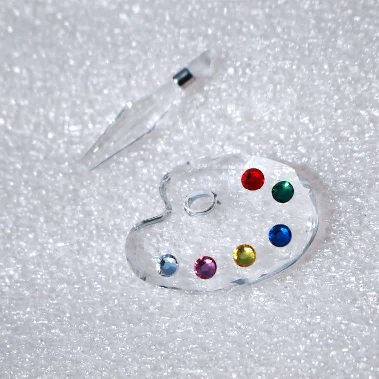 Swarovski Crystal Memories Painters (Artists) Palette