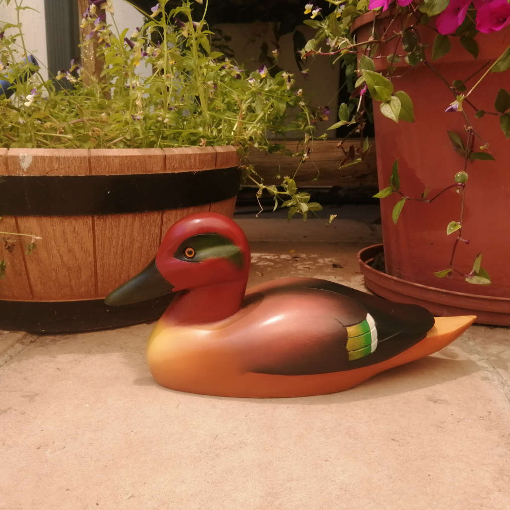 Feathers of Knysna Gallery carved and hand painted Greenwinged Teal 1347/2000