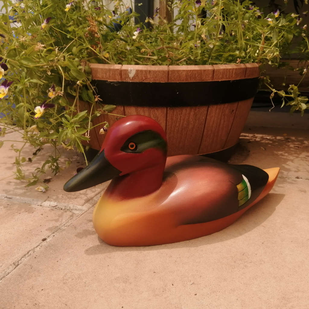 Feathers of Knysna Gallery carved and hand painted Greenwinged Teal 1347/2000