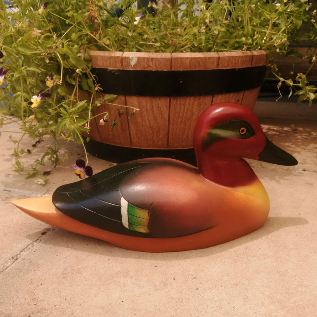 Feathers of Knysna Gallery carved and hand painted Greenwinged Teal 1347/2000