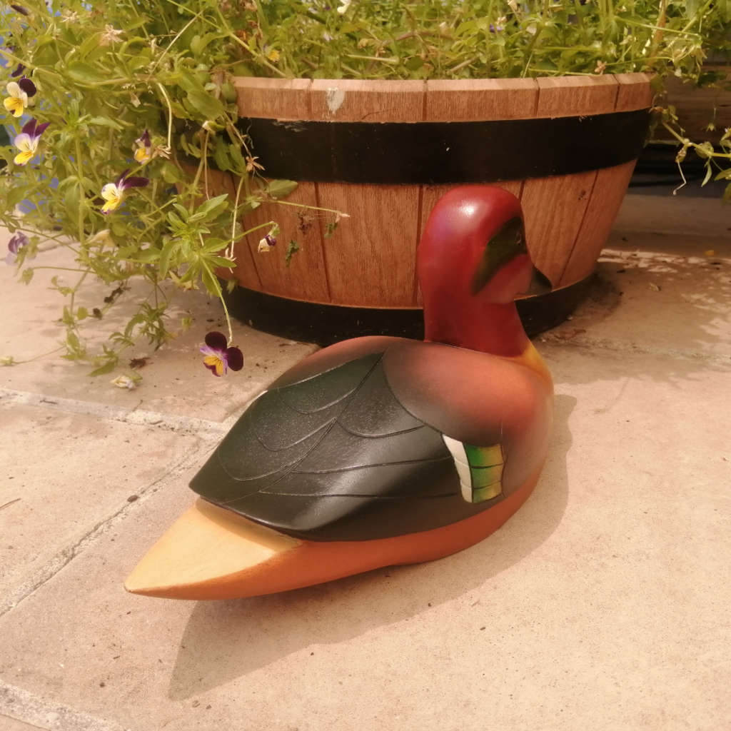 Feathers of Knysna Gallery carved and hand painted Greenwinged Teal 1347/2000