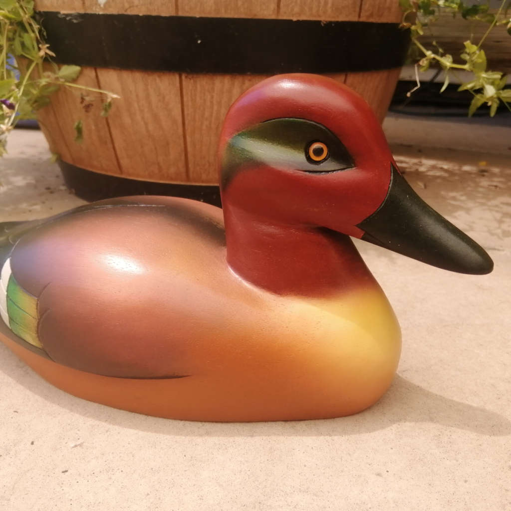 Feathers of Knysna Gallery carved and hand painted Greenwinged Teal 1347/2000