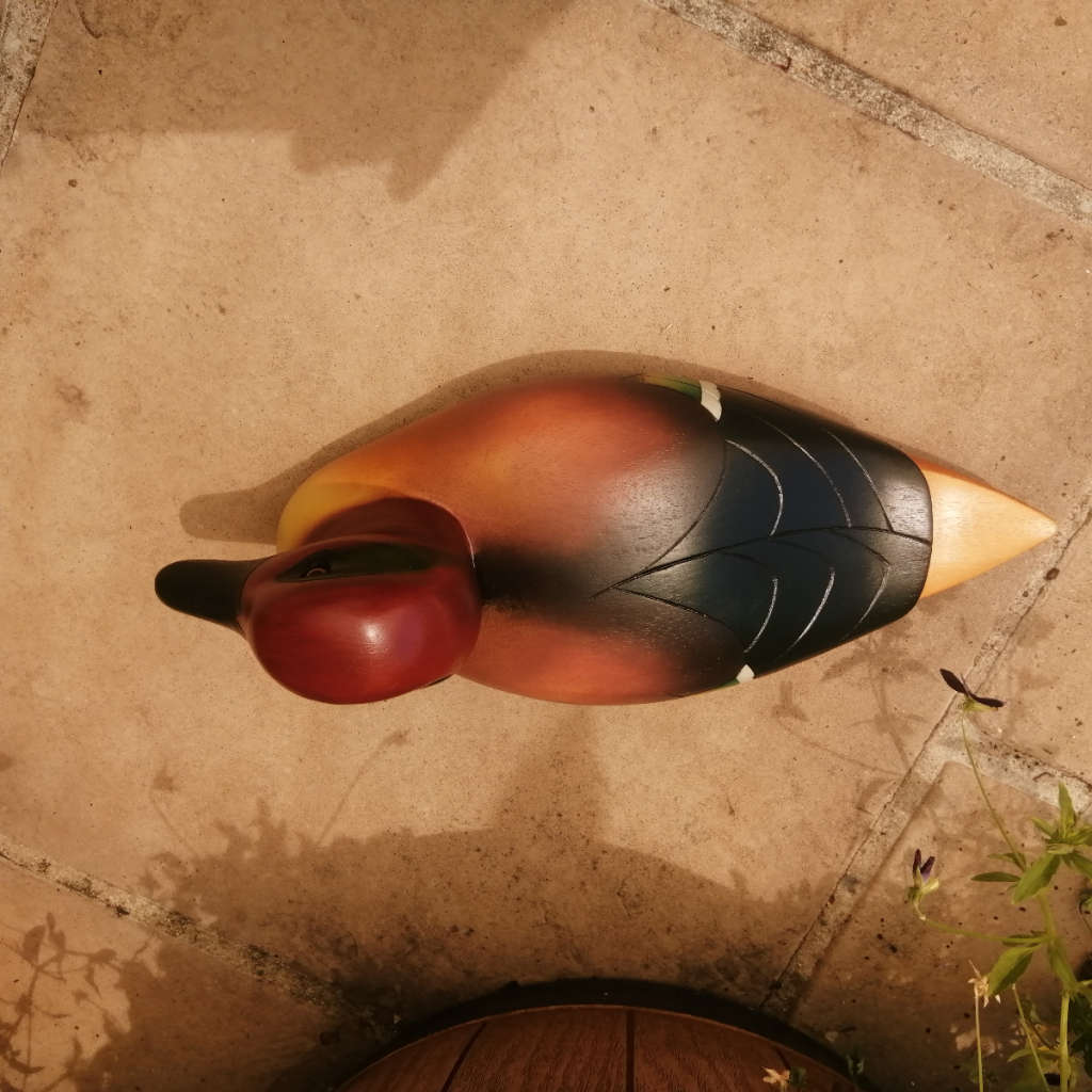 Feathers of Knysna Gallery carved and hand painted Greenwinged Teal 1347/2000