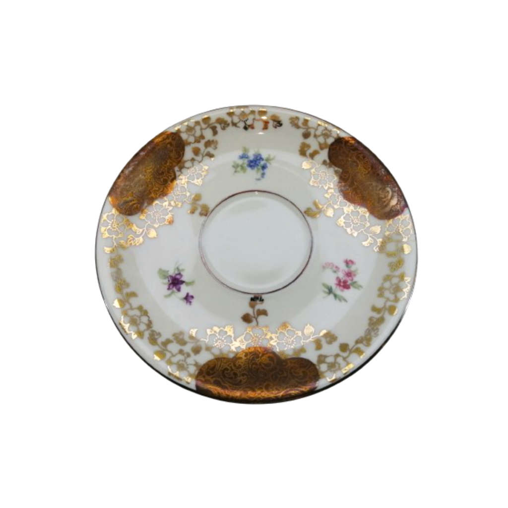 Alka Bavaria Sylvia Porcelain Esquisit Tea Cup and Saucer Duo