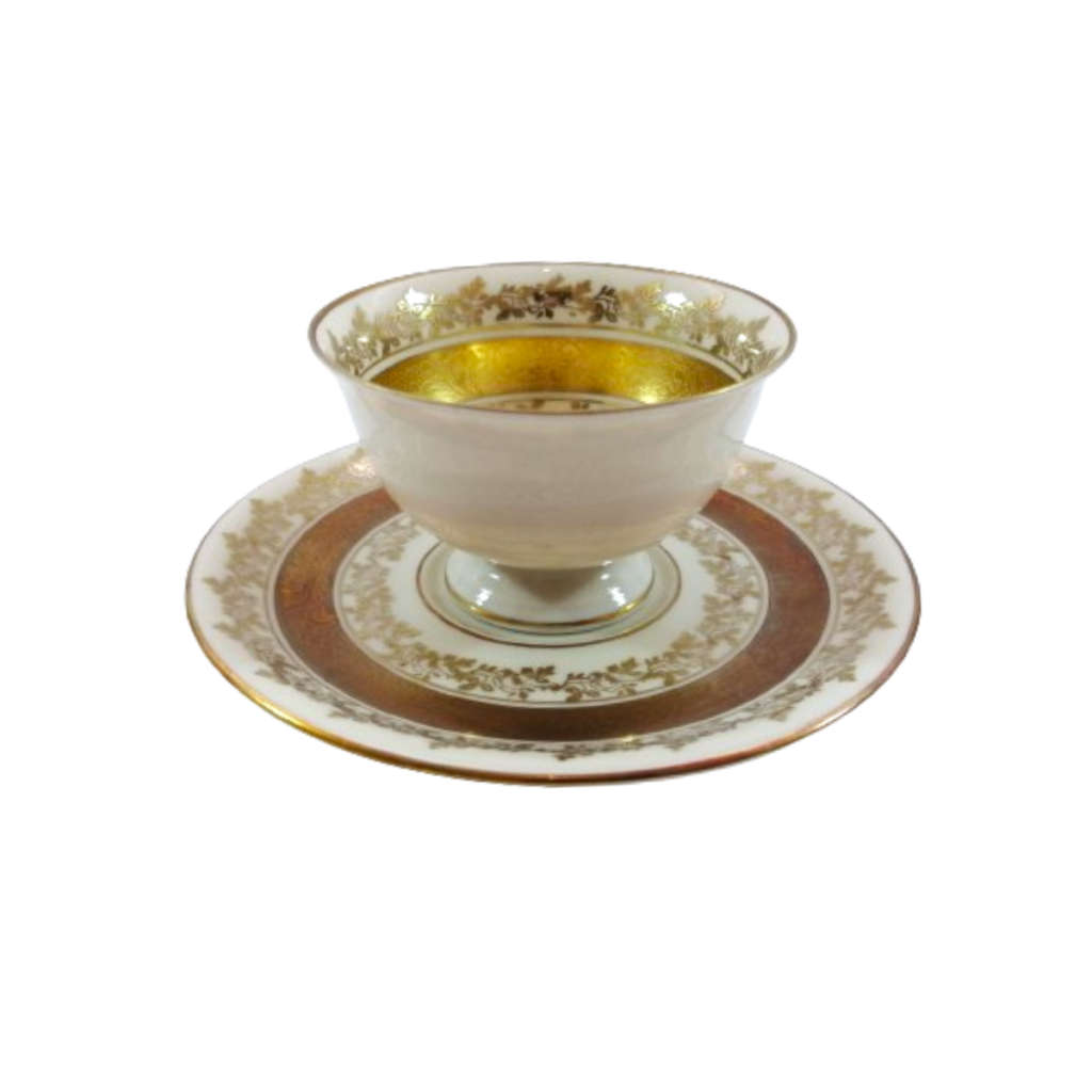 Alka Bavaria Sylvia Porcelain Tea Cup and Saucer Duo