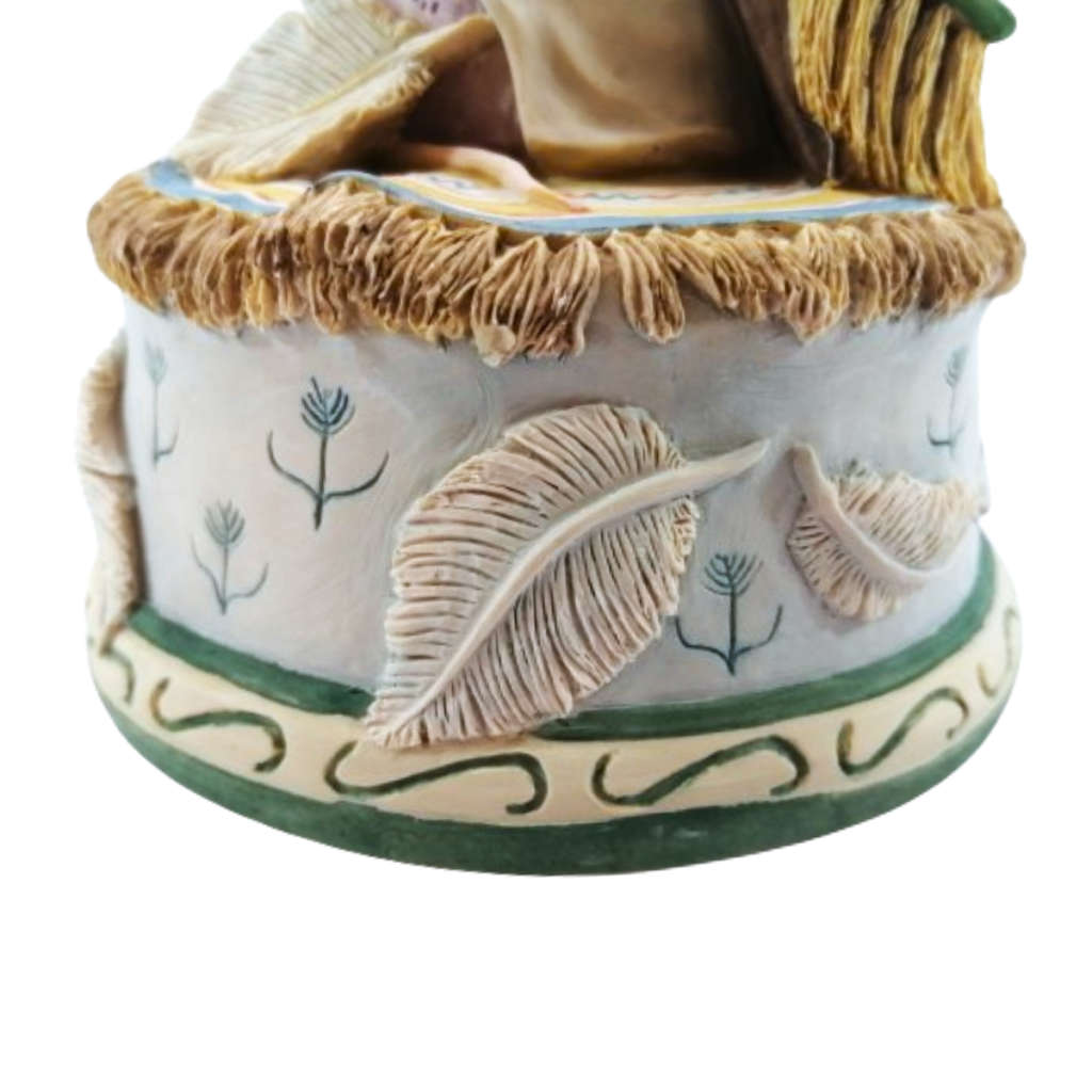 Border Fine Arts Beatrix Potter Hunca Munca Sweeping On Music Box