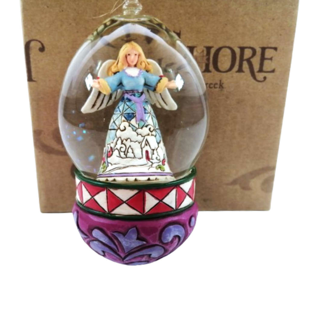 Other Ornaments - Jim Shore Heartwood Creek Hanging Angel Snow Globe  Ornament was listed for 775.00 on 21 Aug at 10:46 by pighappy in Cape Town  (ID:621009567)
