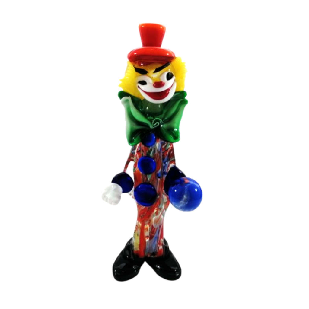 Murano Art Glass X Large Clown Hand Made in Italy La Serenissima