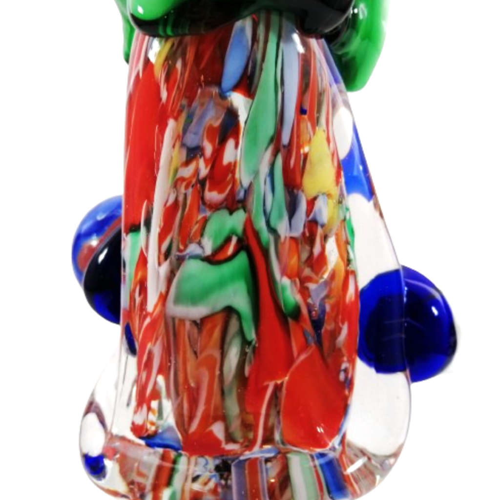 Murano Art Glass X Large Clown Hand Made in Italy La Serenissima