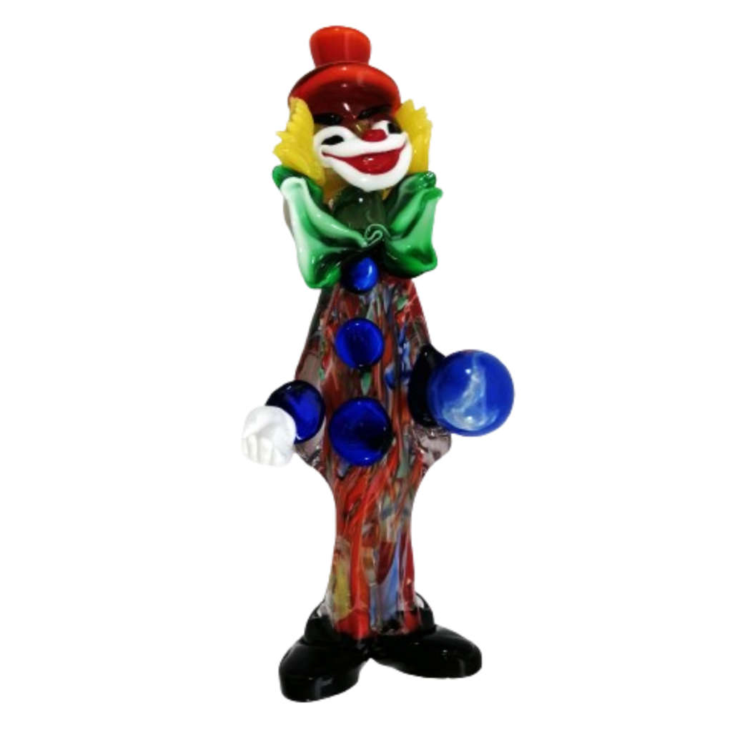 Murano Art Glass X Large Clown Hand Made in Italy La Serenissima
