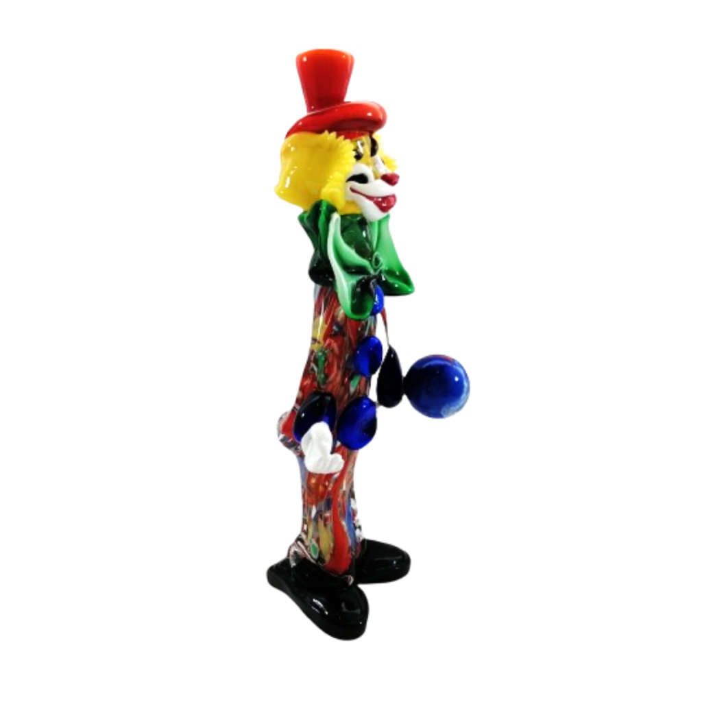 Murano Art Glass X Large Clown Hand Made in Italy La Serenissima