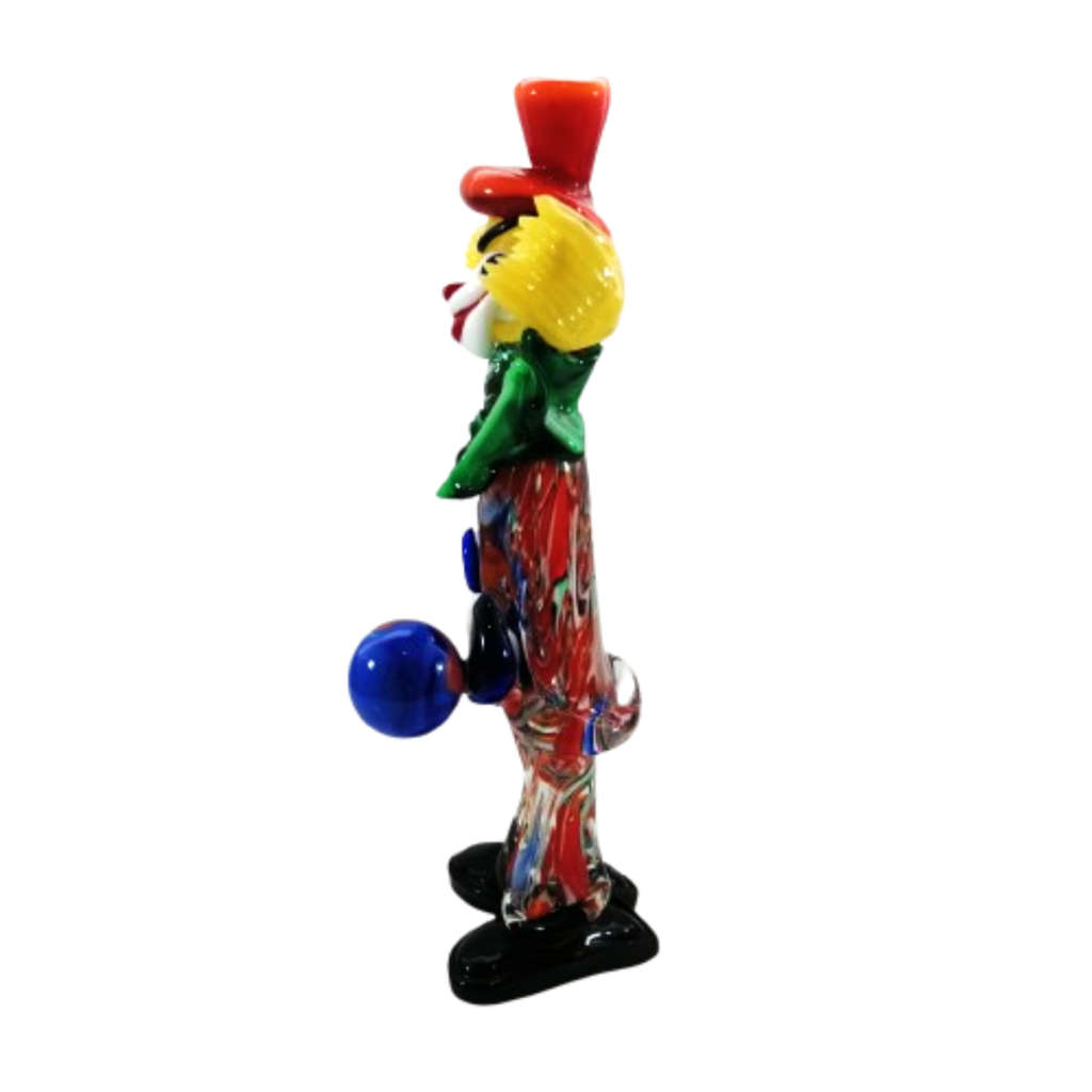 Murano Art Glass X Large Clown Hand Made in Italy La Serenissima