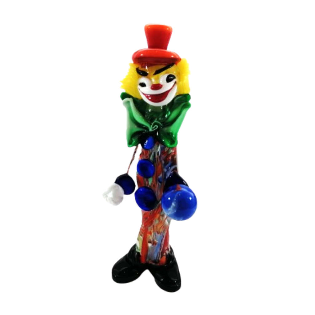 Murano Art Glass X Large Clown Hand Made in Italy La Serenissima