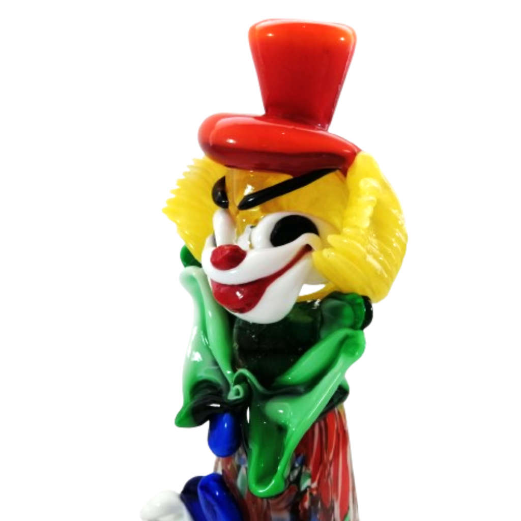 Murano Art Glass X Large Clown Hand Made in Italy La Serenissima