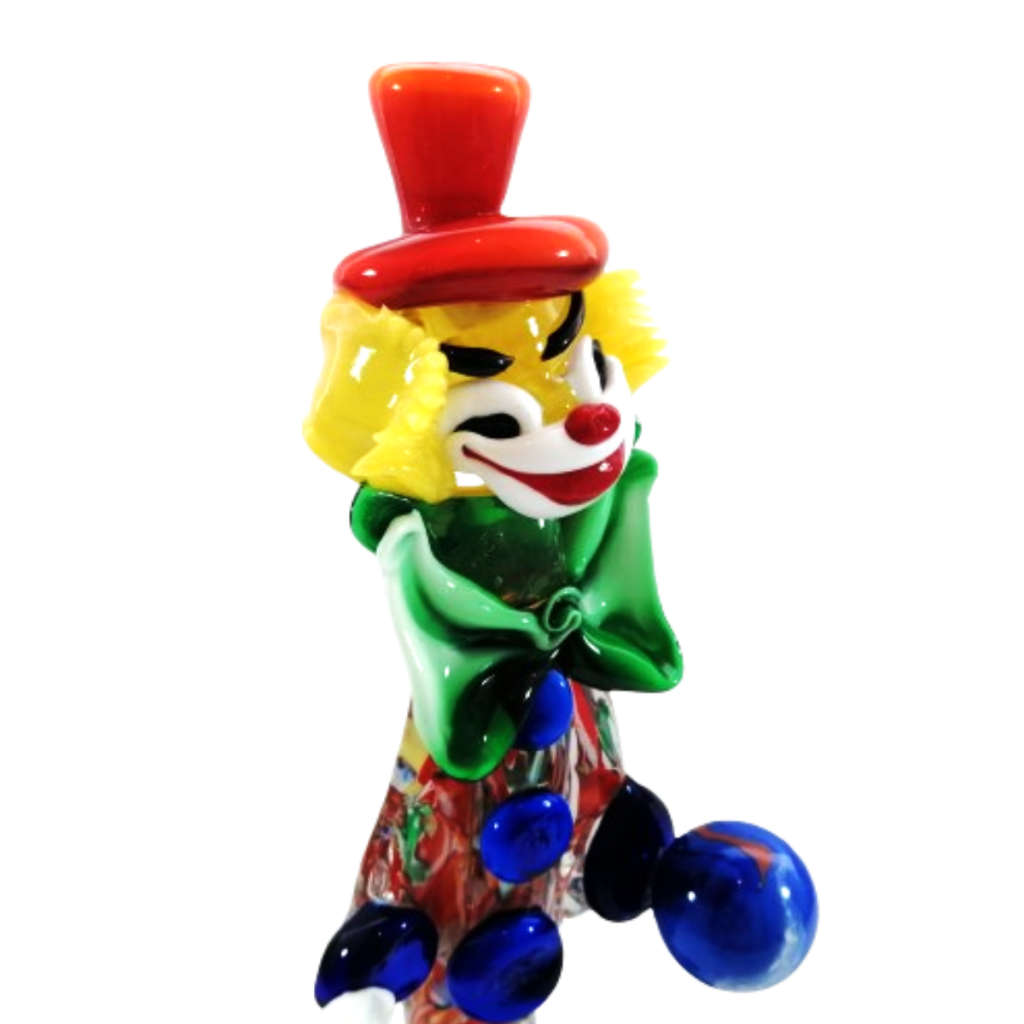 Murano Art Glass X Large Clown Hand Made in Italy La Serenissima