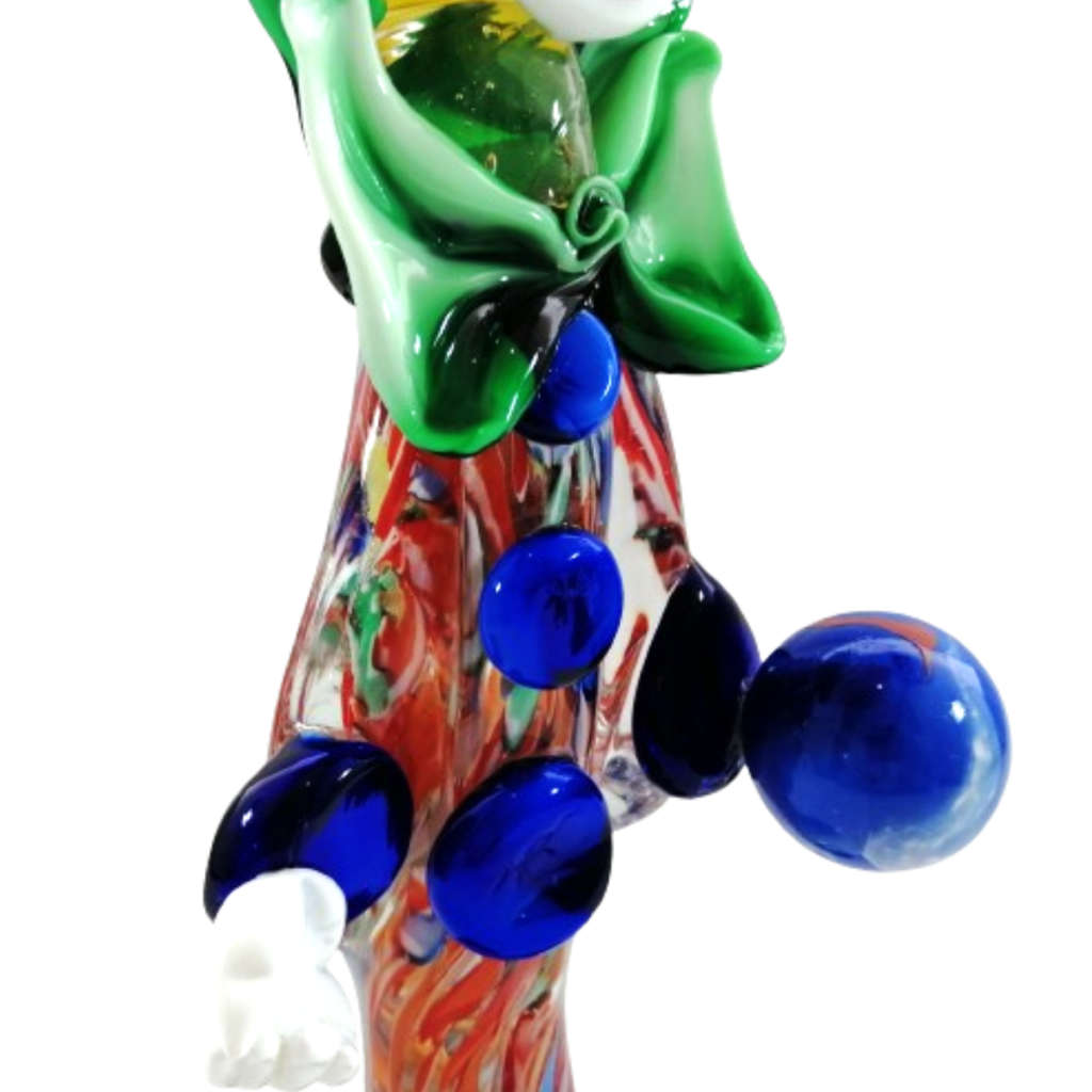 Murano Art Glass X Large Clown Hand Made in Italy La Serenissima
