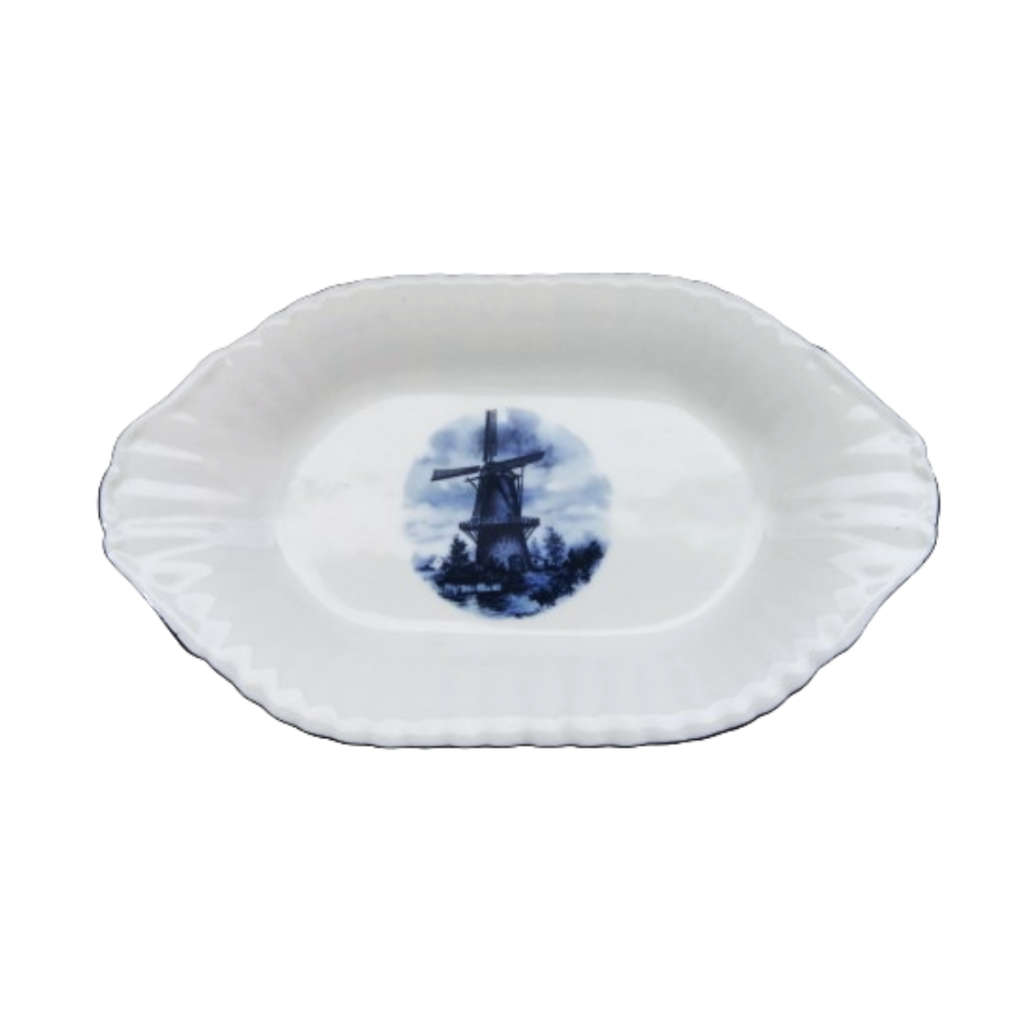 Ter Steege bv Delft Blauw Windmill Milk Jug and Sugar Bowl set