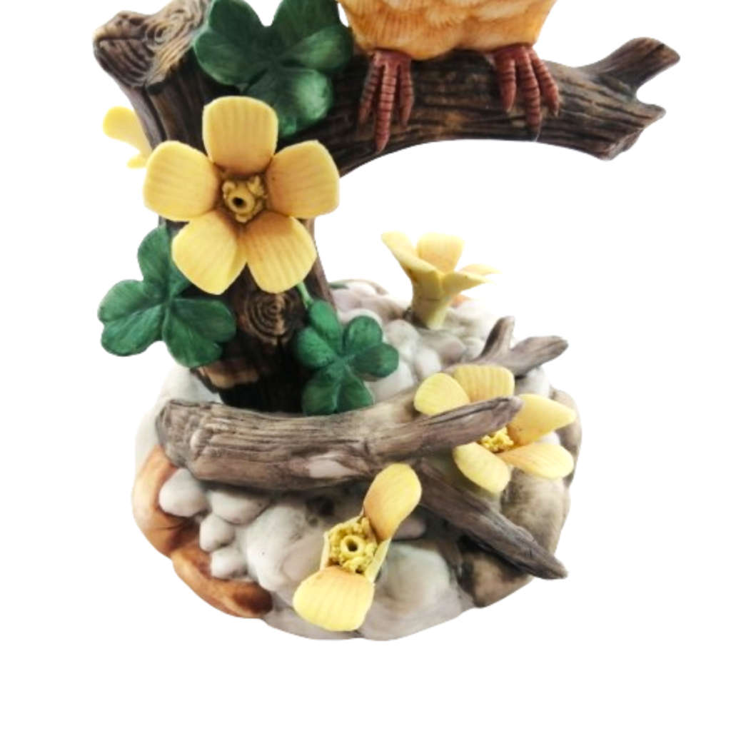 Heritage Porcelain Malachite Kingfisher Ltd Figurine