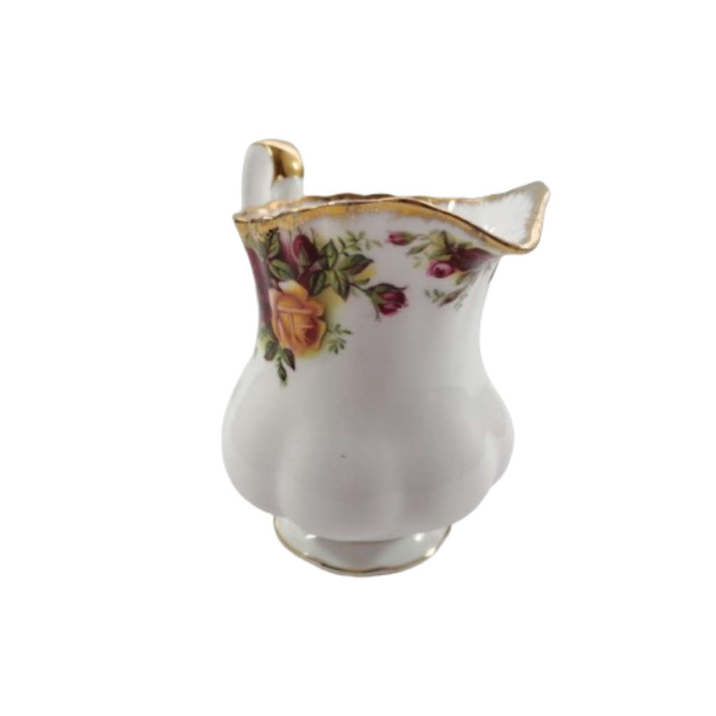 Royal Albert Bone China Old Country Roses Fluted Tea Milk Jug