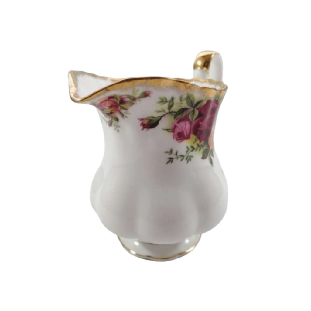 Royal Albert Bone China Old Country Roses Fluted Tea Milk Jug
