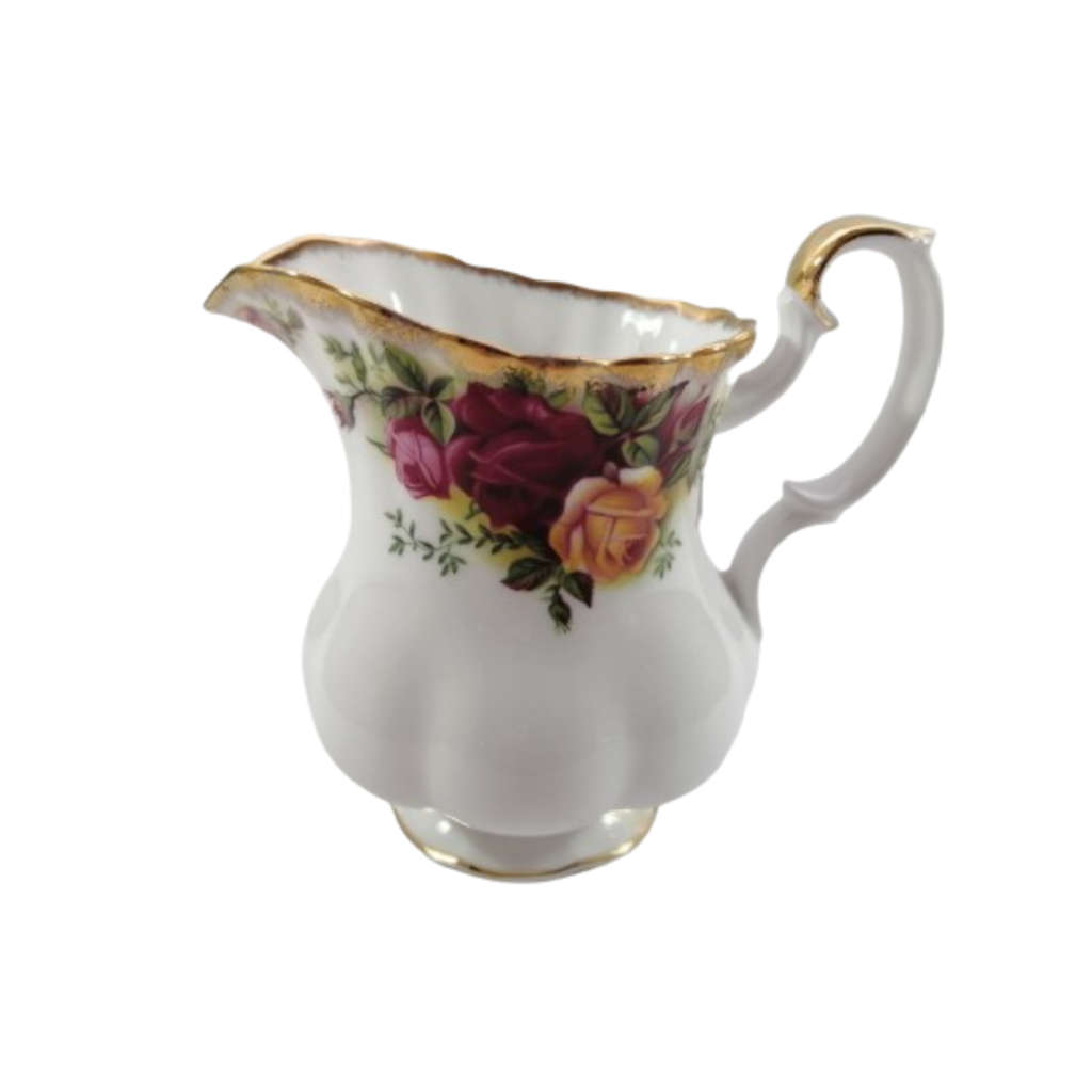 Royal Albert Bone China Old Country Roses Fluted Tea Milk Jug