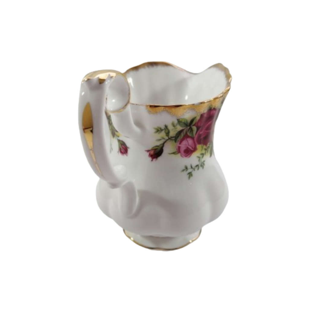 Royal Albert Bone China Old Country Roses Fluted Tea Milk Jug