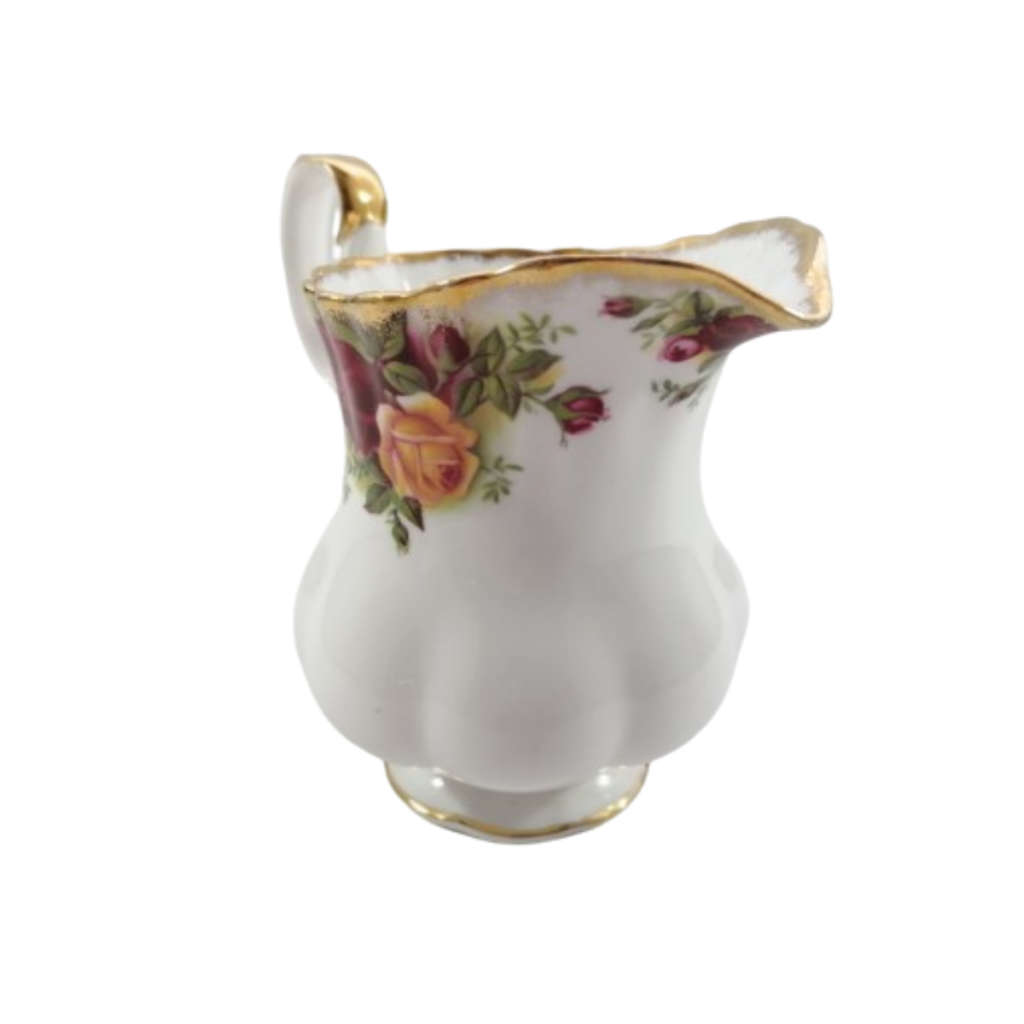 Royal Albert Bone China Old Country Roses Fluted Tea Milk Jug