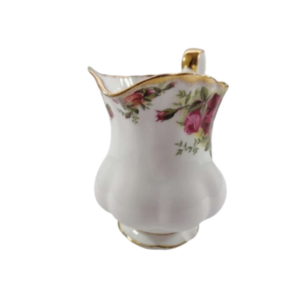Royal Albert Bone China Old Country Roses Fluted Tea Milk Jug