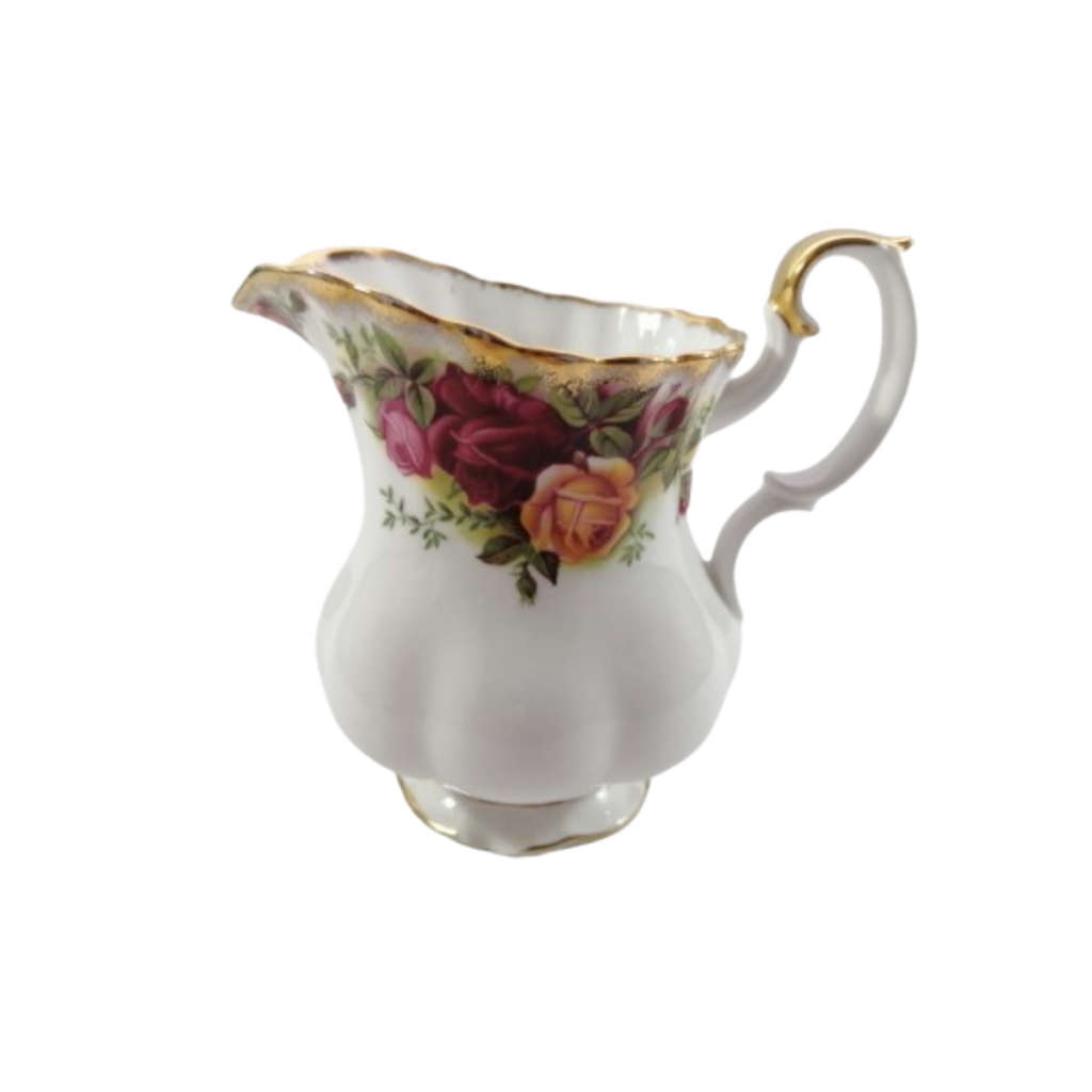 Royal Albert Bone China Old Country Roses Fluted Tea Milk Jug