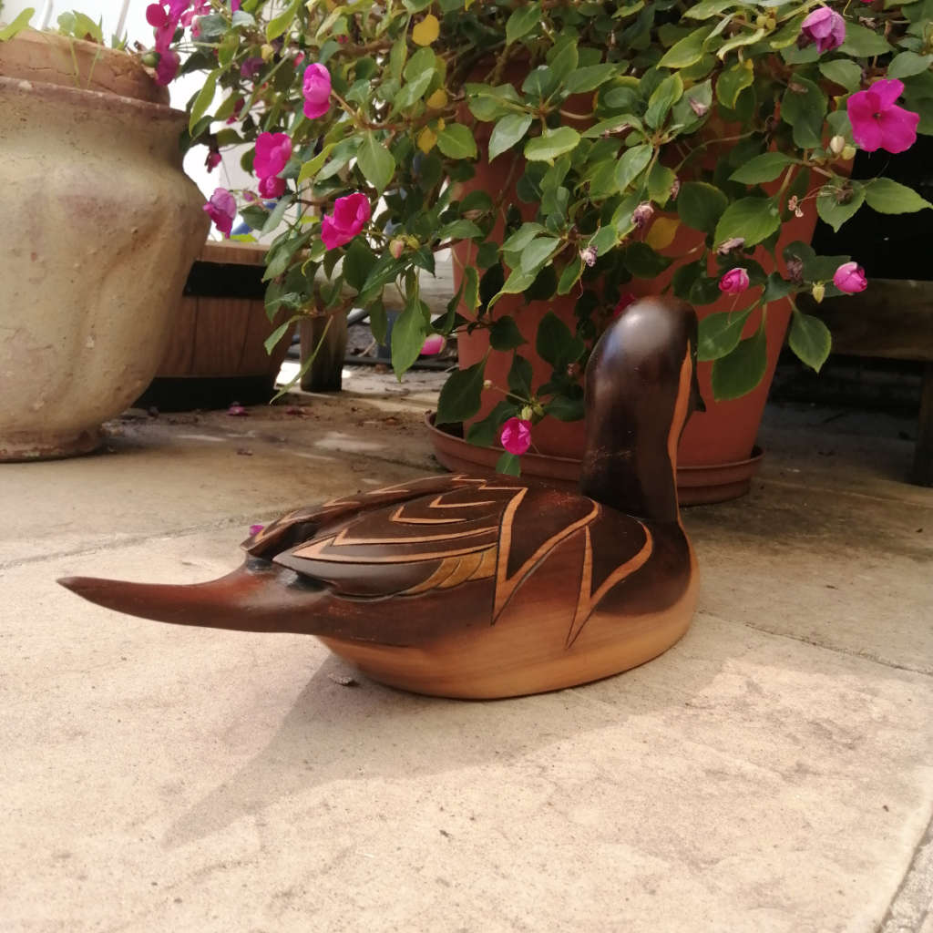 Feathers of Knysna Gallery carved and hand painted Pintail 109 Pylstert 656/975