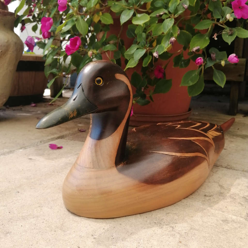 Feathers of Knysna Gallery carved and hand painted Pintail 109 Pylstert 656/975
