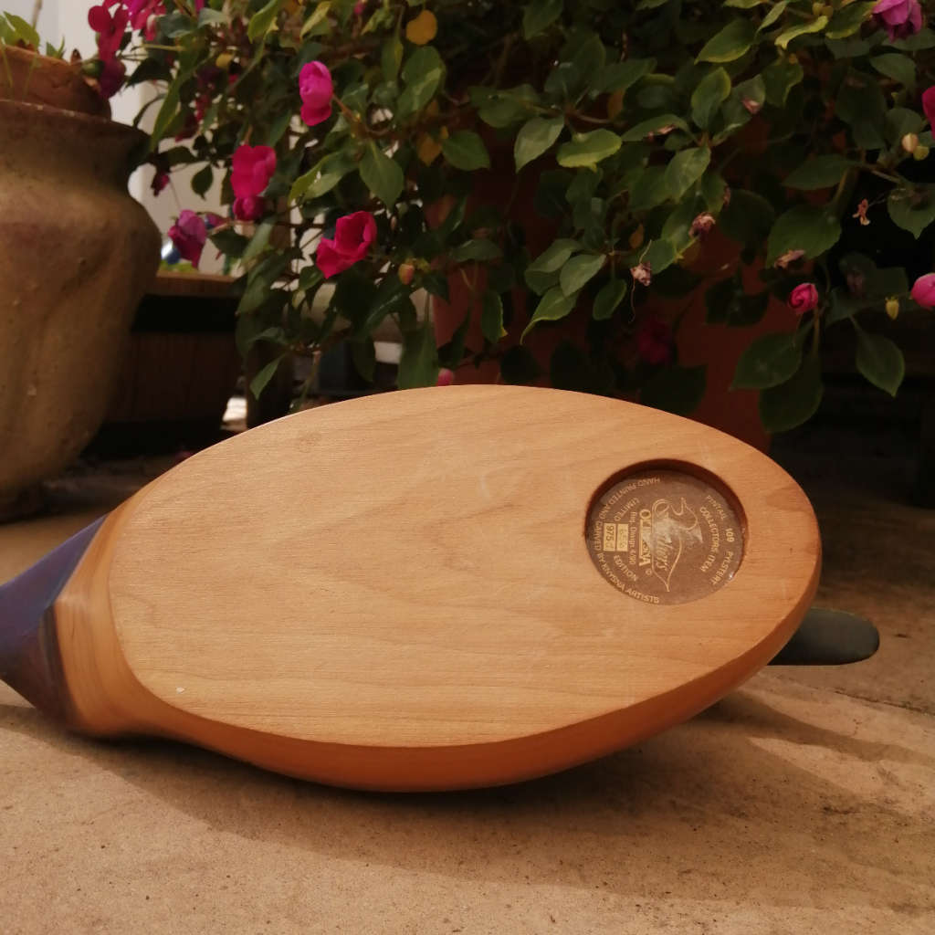 Feathers of Knysna Gallery carved and hand painted Pintail 109 Pylstert 656/975