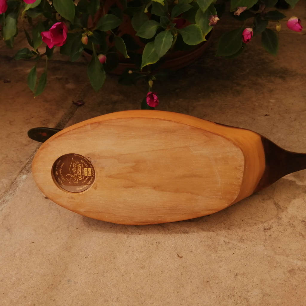 Feathers of Knysna Gallery carved and hand painted Pintail 109 Pylstert 440/975