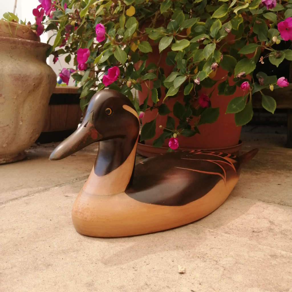 Feathers of Knysna Gallery carved and hand painted Pintail 109 Pylstert 440/975