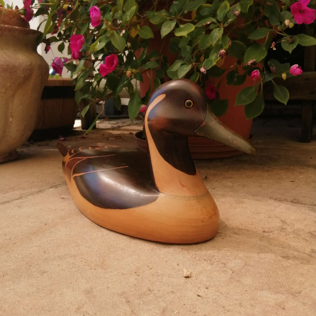 Feathers of Knysna Gallery carved and hand painted Pintail 109 Pylstert 440/975