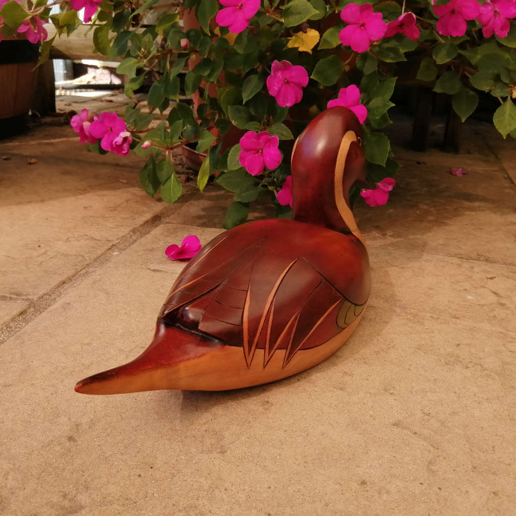Feathers of Knysna Gallery carved and hand painted Pintail Duck 457/2000