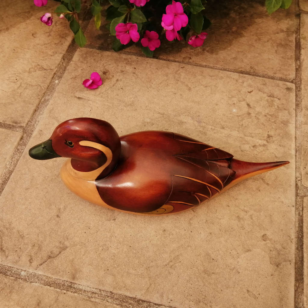 Feathers of Knysna Gallery carved and hand painted Pintail Duck 457/2000