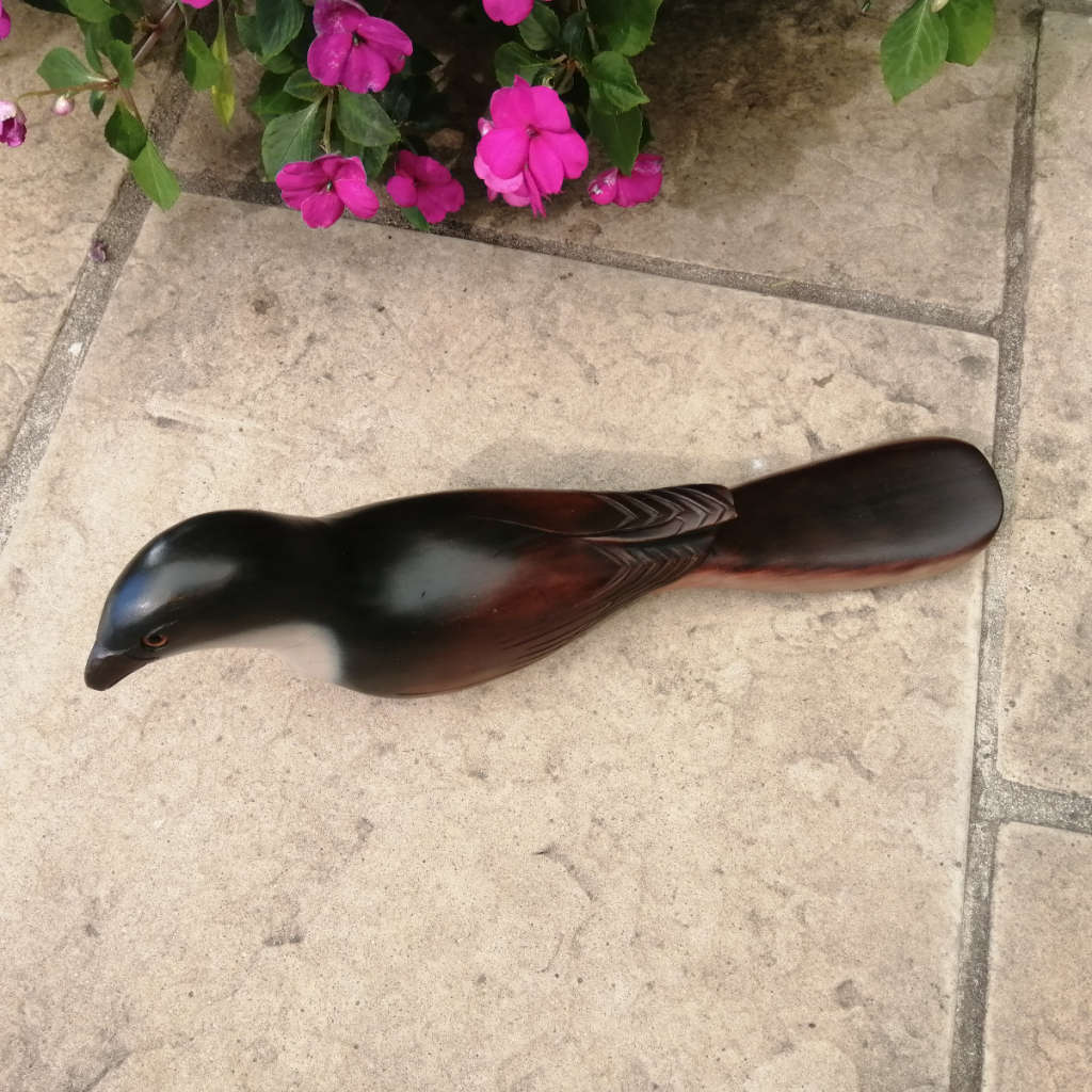 Feathers of Knysna Gallery carved and hand painted  Burchell`s Coucal 281/975