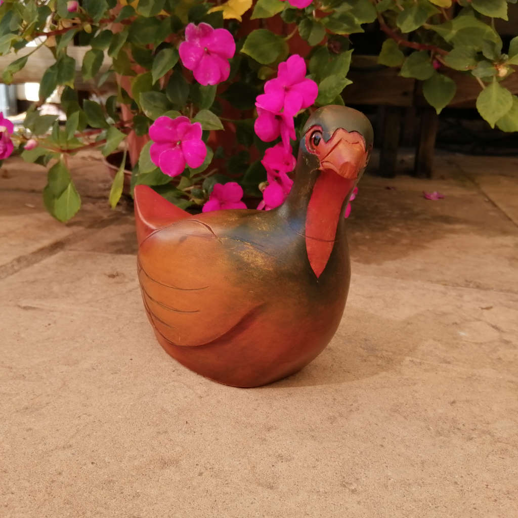 Feathers of Knysna Gallery carved and hand painted  Swansons Francolin 171/875